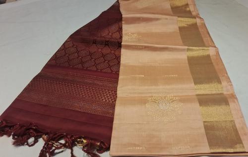 SOFT SILK SAREE WITH BLOUSE